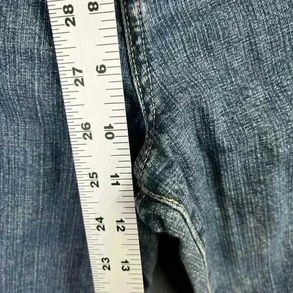 Rafaella Straight Leg jeans women’s 16 plus size Faded Denim blue Y2K 90s 0643 - Picture 4 of 9